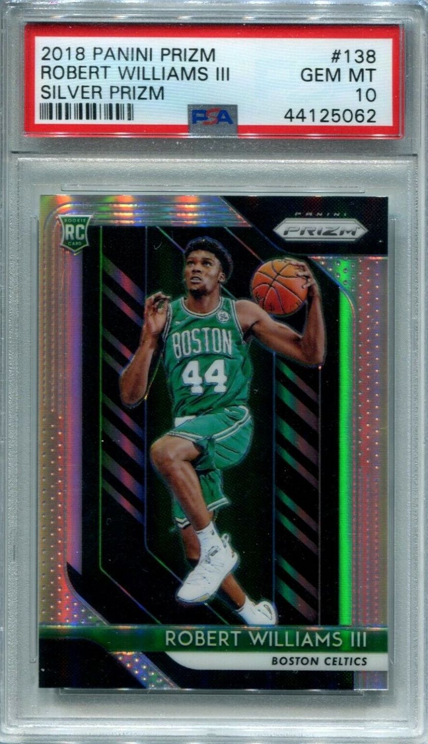 2018 Panini Prizm Robert Williams III Silver Prizm sports card