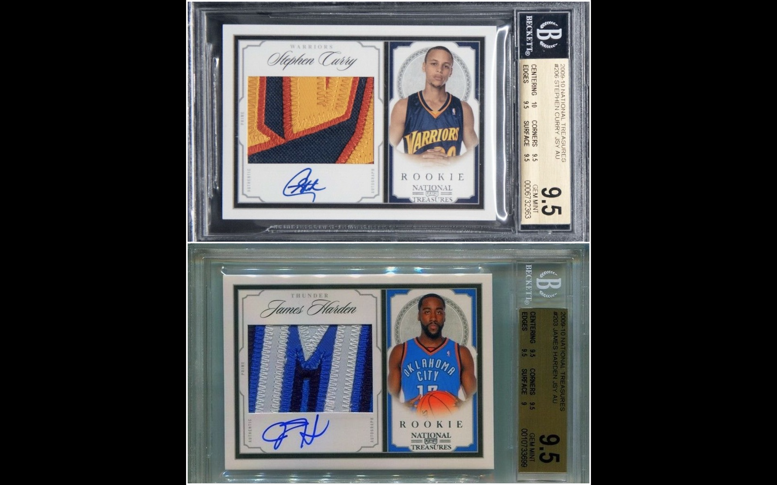 Stephen Curry 2009 National Treasures Logoman Auto Nets $5.9 Million