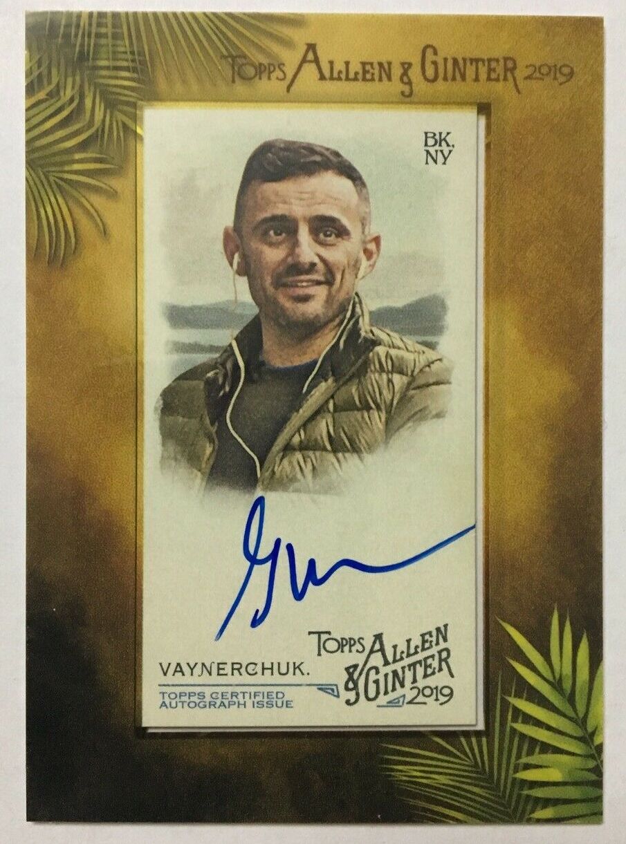 2019 Topps A&G Gary Vaynerchuk Framed Mini Auto MA-GV