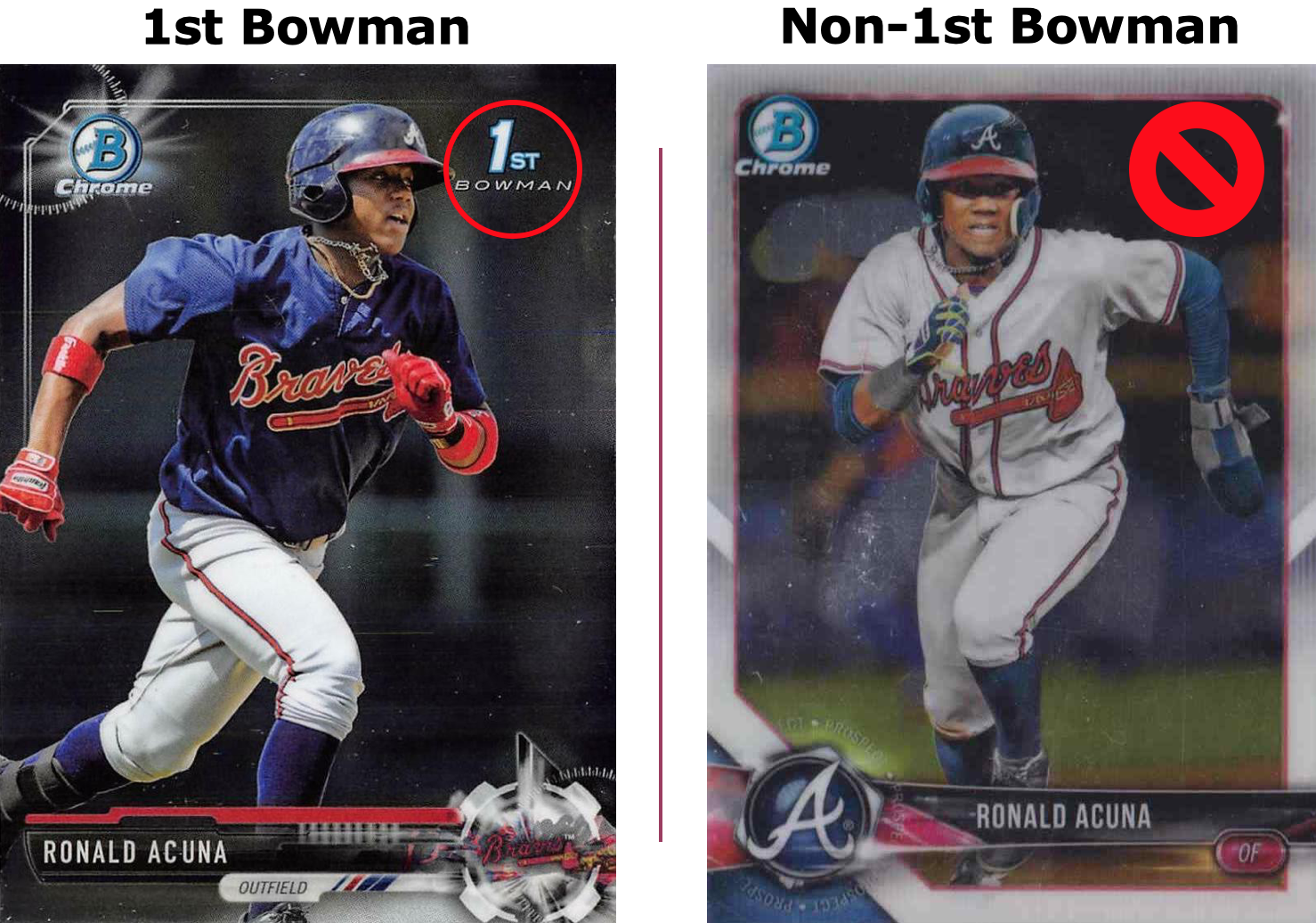 Baseball Cards - 2019 Bowman Prospects Chrome