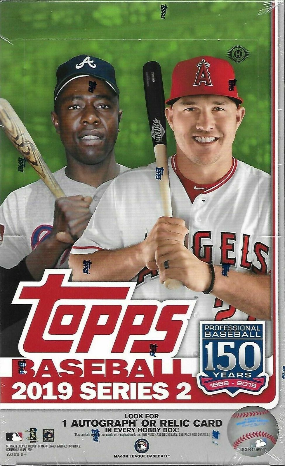 Image of Topps Baseball 2019 Series 2 sports trading card memorabilia