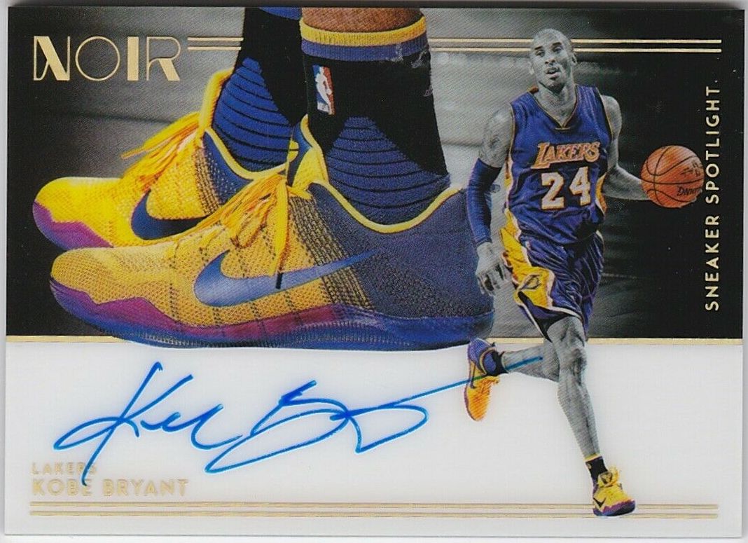 Image of Noir Sneaker Spotlight card for Kobe Bryant