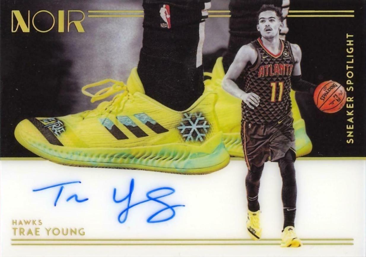 Image of Noir Sneaker Spotlight card for Trae Young