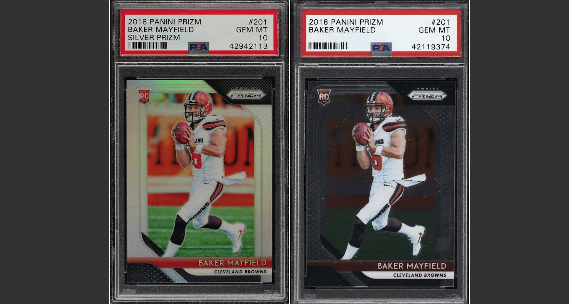 On The Rise: Baker Mayfield Prizm Rookies - SlabStox
