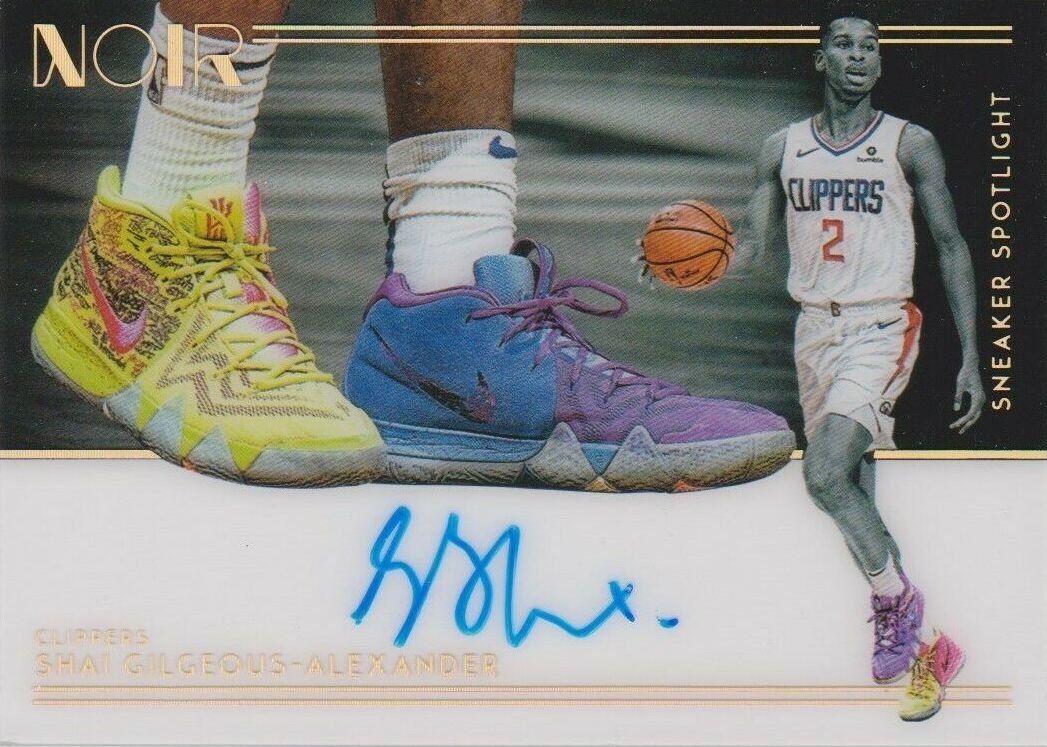 Image of Noir Sneaker Spotlight card for Shai Gilgeous-Alexander