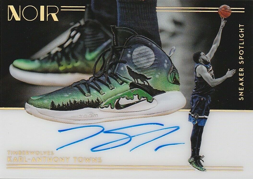 Image of Noir Sneaker Spotlight card for Karl-Anthony Towns