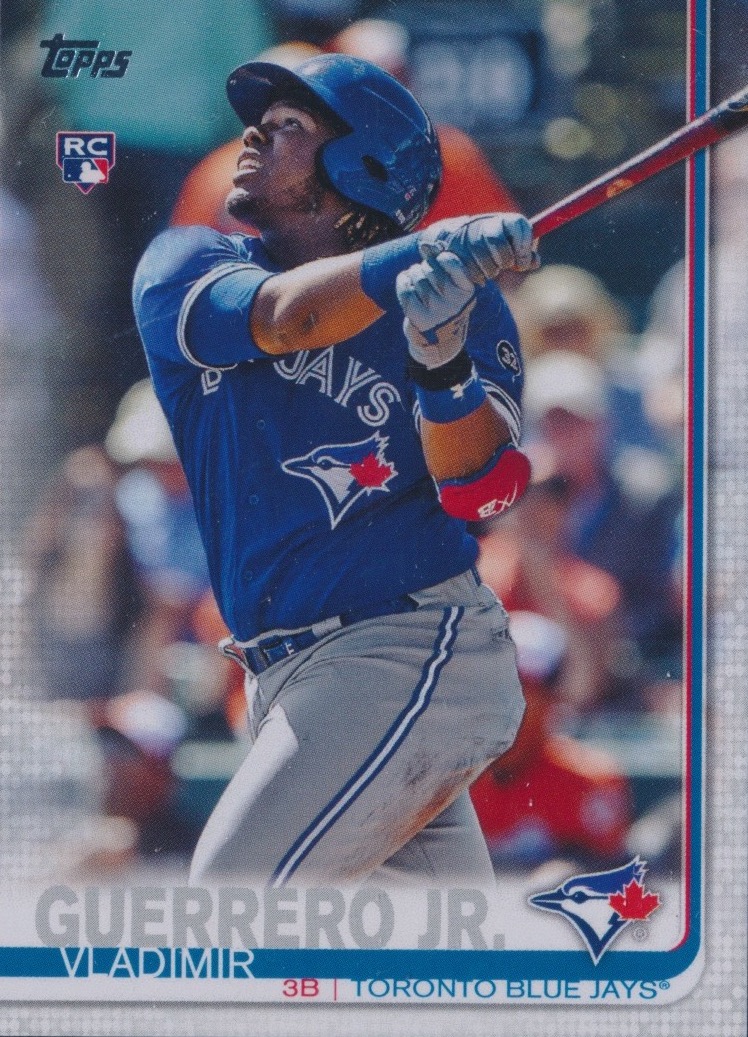 Image of Vladmir Guerrero, Jr. sports trading card