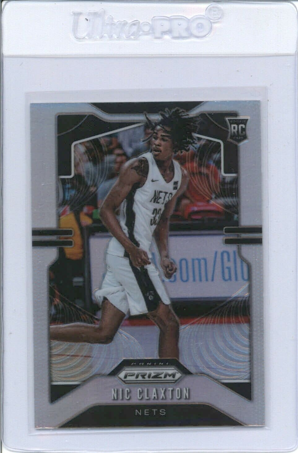 Image of Panini Prizm Silver RC Nic Claxton sports trading card