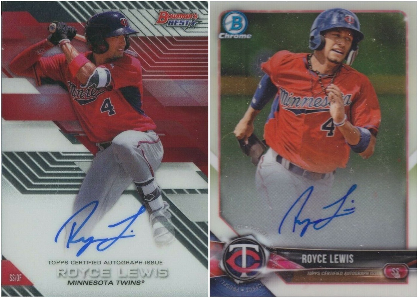 Royce Lewis, Minnesot Twins, sports cards