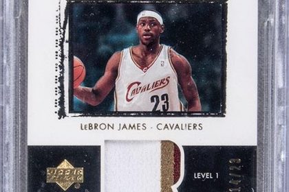 lebron sports card